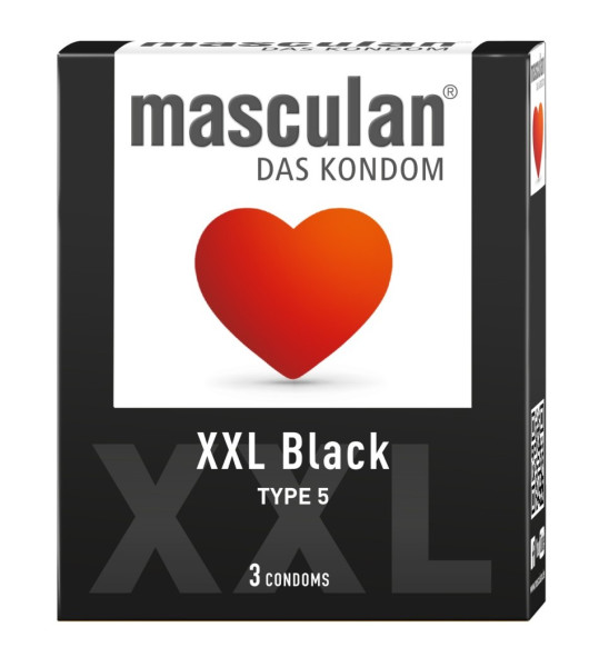 Masculan XXL black Kondome