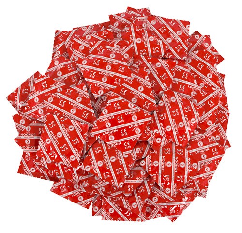 LONDON rot 100 Kondome